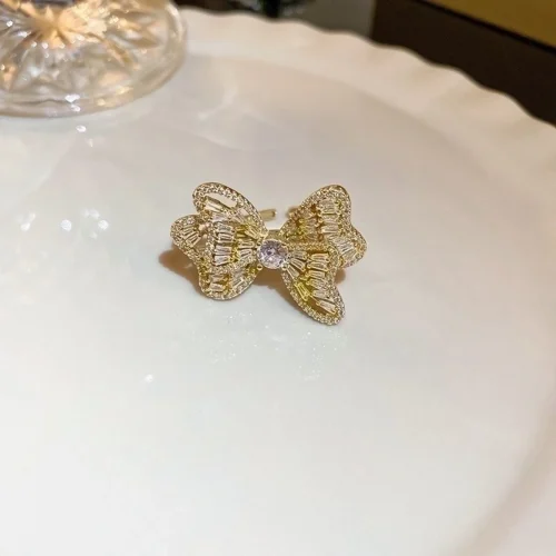 Anillo Moño de Cristales