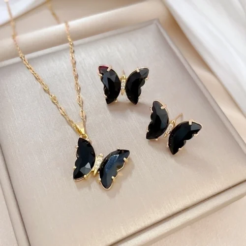 Set de Collar y Pendientes