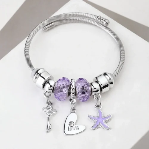 Pulseras Elegantes de Acero