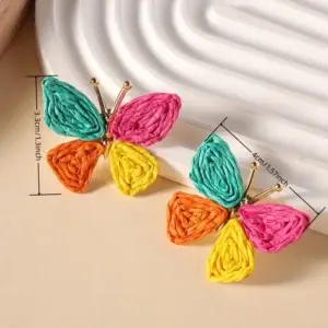 Aretes de Mariposa