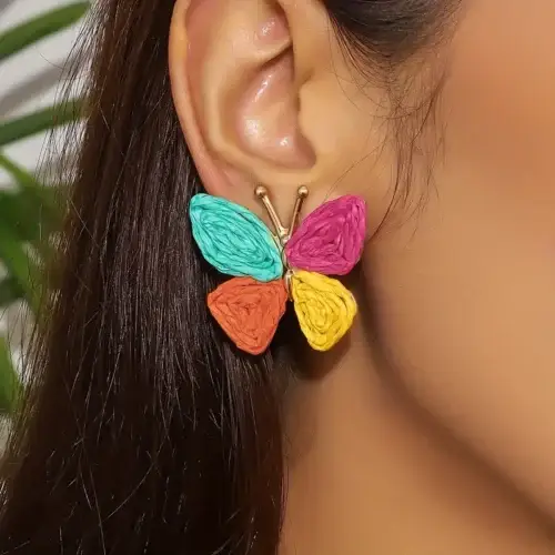 Aretes de Mariposa
